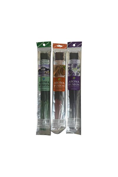 Morey Aroma Fusion 45 Adet Organik Çubuk Tütsü 3 Paket (30 CM - 1 SAAT YANMA ...