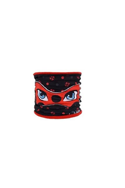 Ladybug eșarfă circulară din fleece, guler reversibil