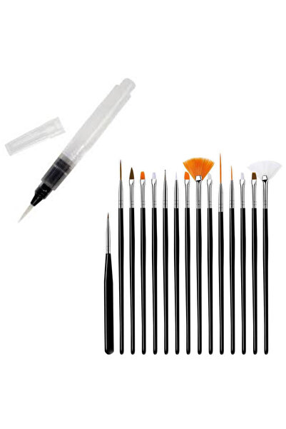 adin tasarım Pastry Brush with Water Tank and Pastry Sugar Paste Cake Brush S...