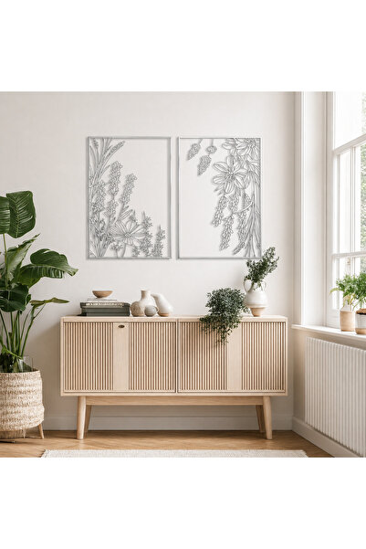 UYART HOME Modern Metal Duvar Tablosu | Salon & Ofis Duvar Dekoru | Premium M...