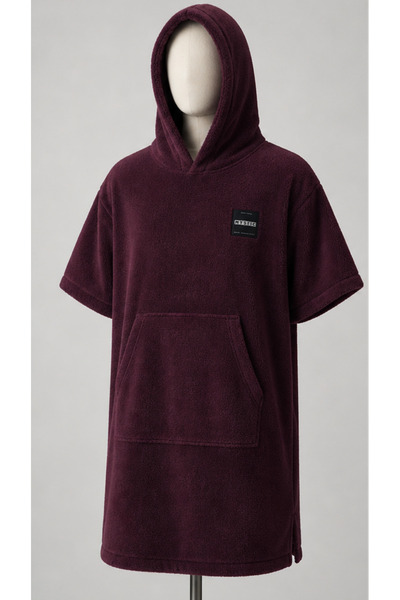 Asva Home Hooded Welsoft Fabric Towel Poncho Unisex – Sea & Beach Poncho with...
