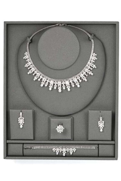 ozone Luxury Crystal Jewelry Set from