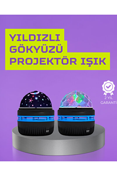 Epilons USB Star Projector Lamp – Rotating Galaxy Light Show, Çuk Adult Sleep...
