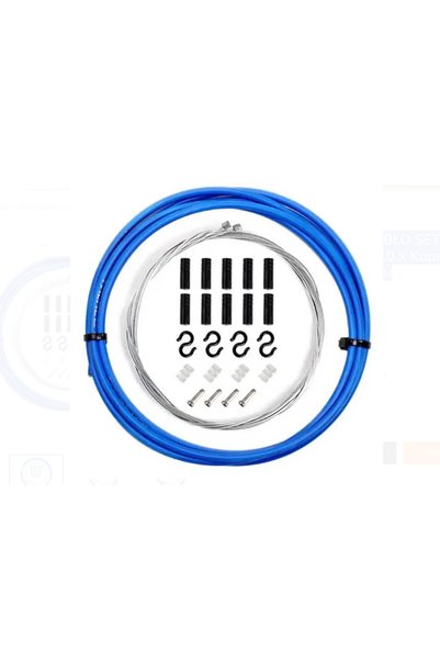 İthal TRLREQ VİTES TEL KABLO SETİ 4MM - 2 Metre Kablo / 2 x Tel / 10 x Kapsül...