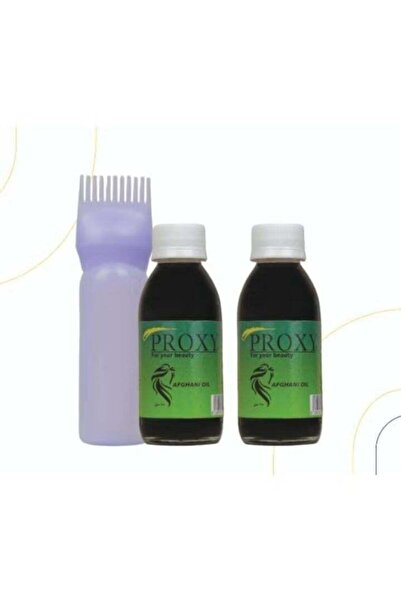 proxy زجاجتان من الزيت الأفغاني، يكفيان للمستخدم لمدة حوالي شهر ونصف.