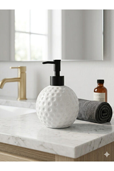 kasımoğulları concept Golf Ball Design Ceramic Liquid Soap Dispenser – Matte ...