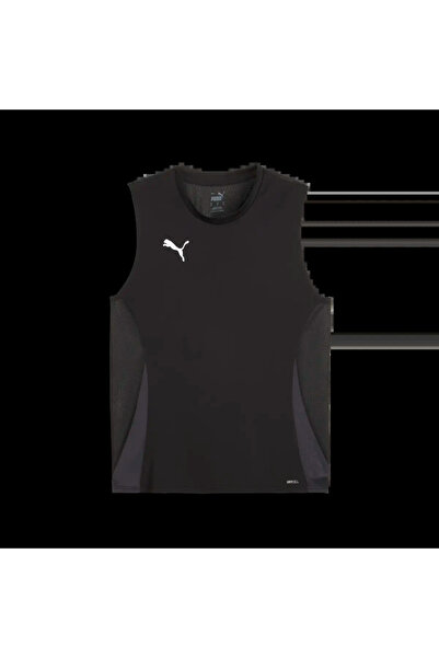 Puma Ανδρική φανέλα βόλεϊ, μαύρο ανδρικό μπλουζάκι