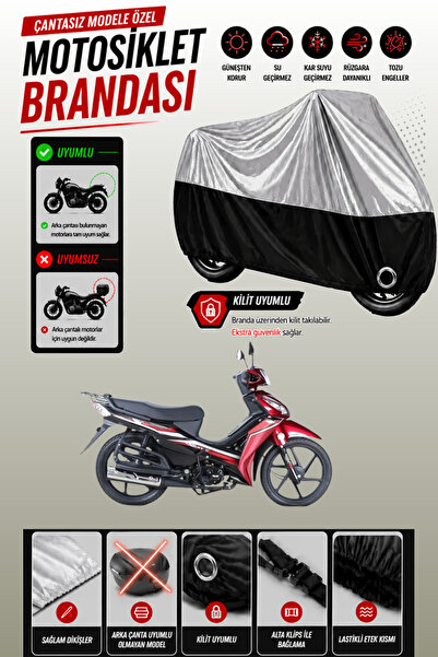 Cemku Twin Top Gray - Bottom Black Rks Next 100 Compatible Engine Tarpaulin, ...