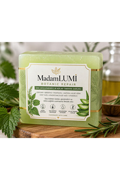 Madamlumi Botanic Repair Saç Güçlendirici Katı Şampuan Sabun