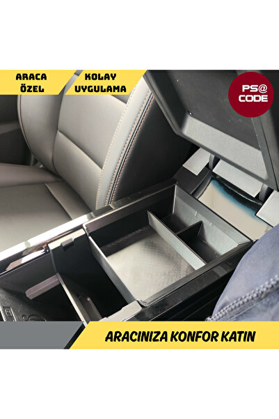 psa code Ssangyong KGM Torres EVX orta konsol düzenleyici-Organizer