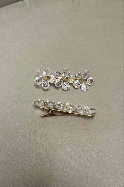 Asteria Jewelry مشبك كوليت مزين بالزهور