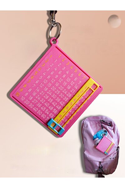 YILDIZ Eğitici Çarpım Tablosu Anahtarlık | Kaydırmalı Matematik Öğretici Oyun...