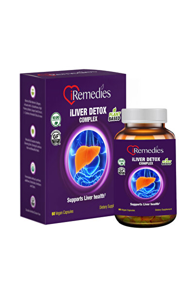 iremedies Iliver Detox Complex Vegan Capsules 60's
