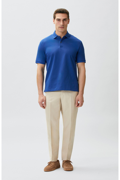 Network Taş Pilili Keten Karışımlı Chino Casual Pantolon