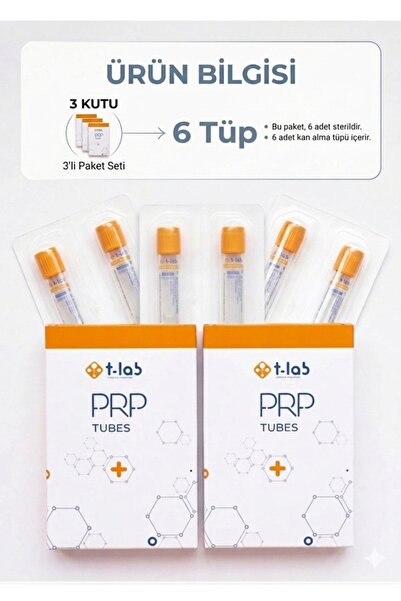 T Lab T-lab Orijinal Prp Tüpü 3 Paket 6 Tüp