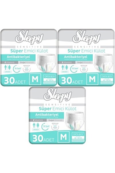 Sleepy Sensitive Emici Külot Medium 90 Adet 3x30 Paket M