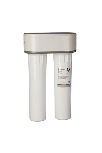 Doulton HIP DUO Nitrate + Ultracarb Διπλή Συσκευή Φίλτρου Νερού Κάτω Πάγκου 3/8"