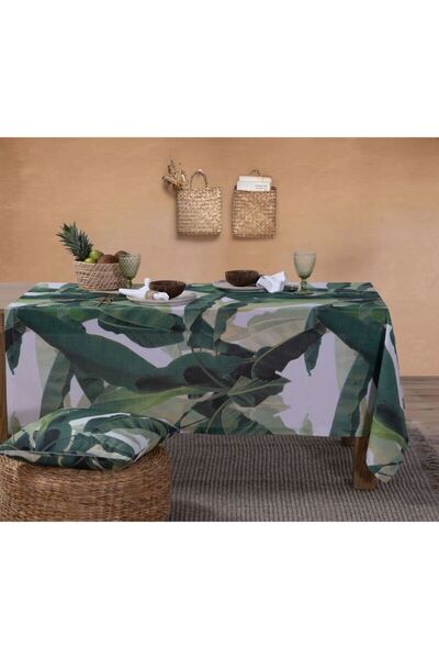 Nef Nef Homeware NEF-NEF Τροπικάνα Βαμβακερό Τραπεζομάντιλο 140x180