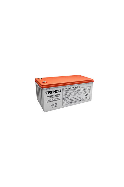 TRENDO AGM Akü (Italy) Deep Cycle 12V 200Ah(10HR) 220Ah(20HR)