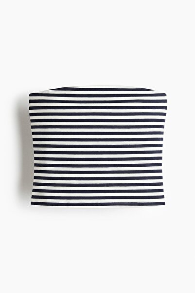 H&M Pamuklu Straplez Üst