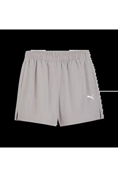 Puma TRAINING 5" Shorts Gri Erkek Şort