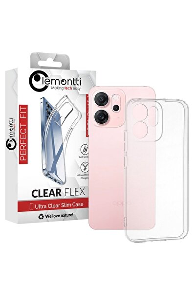lemontti Husa Silicon Oppo Reno14 F Transparent