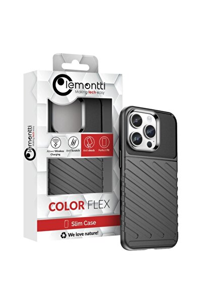 lemontti Θήκη Thunder για iPhone 14 Pro Μαύρη