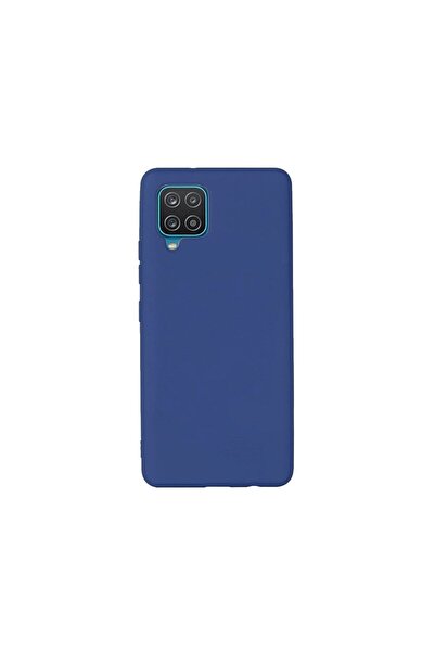 lemontti Husa Samsung Galaxy A22 4G Silicon Silky Albastru Inchis
