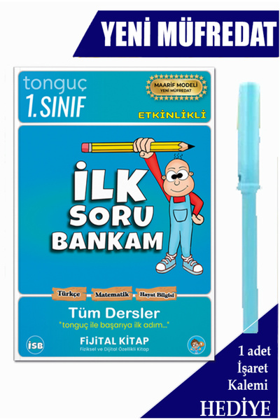 Tonguç Yayınları Tonguç 1. Sınıf Tüm Dersler Soru Bankası