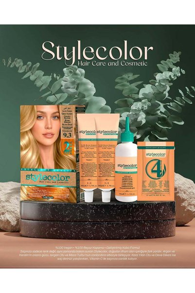 stylecolor Bitkisel İçerikli Vegan Krem Saç Boyası
