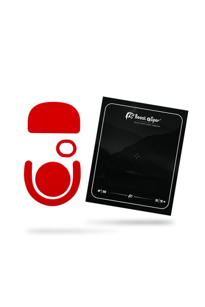 Beast eSpor Superlight 2c Mouse Skate Red Edition %100 PTFE