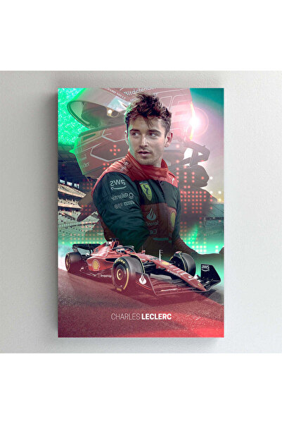 Efect Canvas Tablou Canvas - F1 - Charles Leclerc Stoplight
