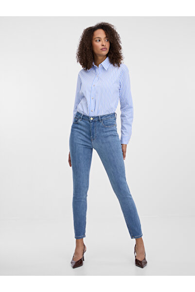 ORSAY Blugi de damă skinny albastru deschis