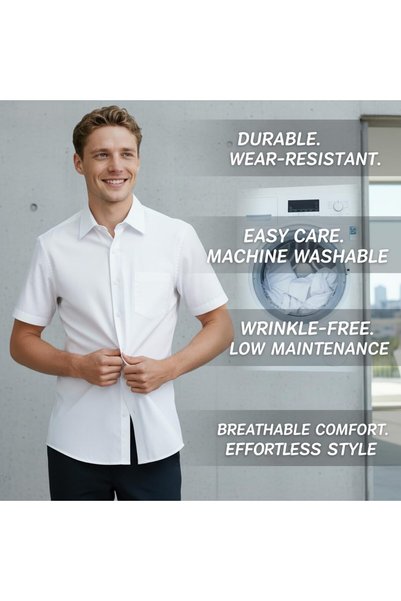 casme Men's Stylish Button Up Shirts Assortment Long Sleeve Denim Outerwear & Short Sleeve Button Down
