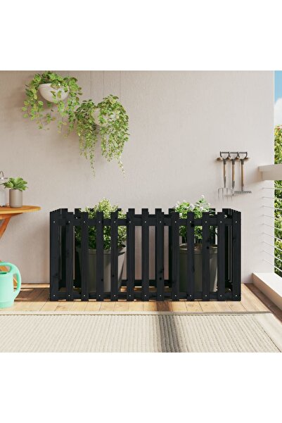 vidaxl Pat inaltat gradina design gard 150x50x70 cm lemn de pin tratat