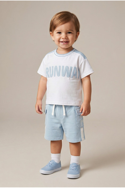 MARCO DONATELI Boys Co-ord Set S/S, 36M