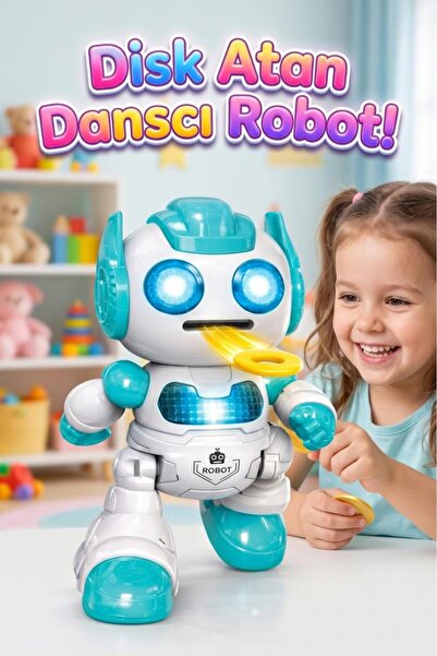 Tıfıl Toys Uzaktan Kumandalı Sesli Işıklı 9 Fonksiyonlu Programlanabilir Disk...