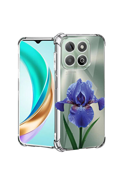 bestcase Husă Antișoc pentru Honor 400 Smart / X7d, Floral - Iris, 2078495 AS...