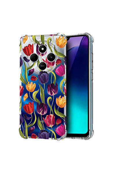 bestcase Αντικραδασμική Θήκη για Xiaomi Redmi 14C / Redmi A4 / Poco C75, Φλορ...