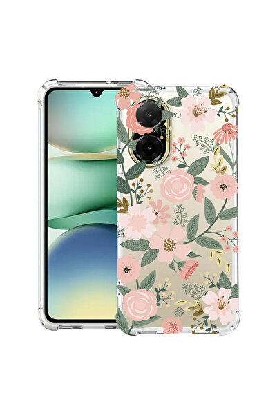 bestcase Θήκη Αντικραδασμική για Xiaomi Redmi A5 (173mm), Φλοράλ - Σχέδιο Λωτ...