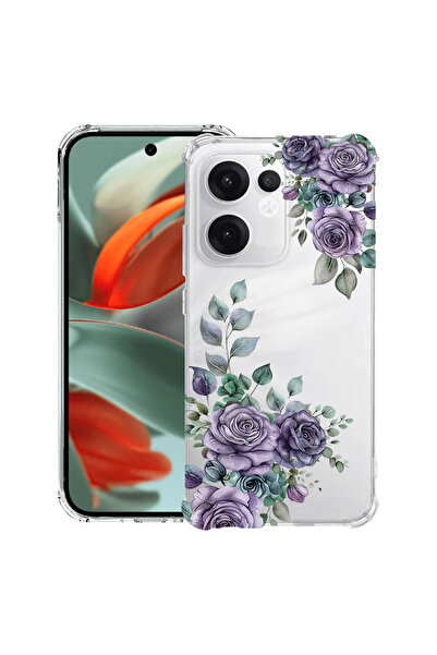 bestcase ®   Husă Antișoc pentru OPPO Reno15F / FS, Florală - Roz Pastel, 314...