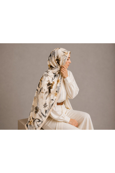nazzain شال حديقة الزهور