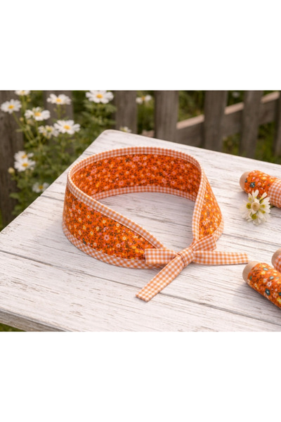 Calliopia Çiçekli Cottagecore Coquette Saç Bandanası
