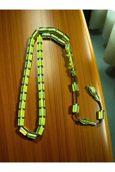 Sıkma Kehribar Wrist-Length Tightening Prayer Beads