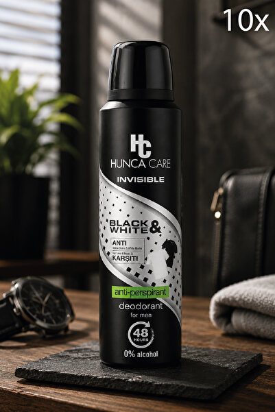 Hunca Care Invisible Anti Perspirant Erkek Deodorant 150 ml 10 Adet