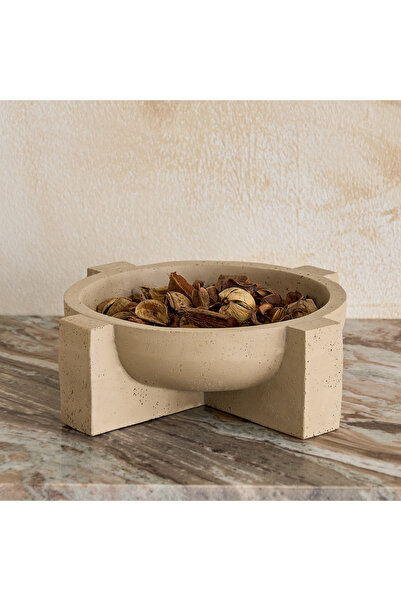 Home Box صينية زخرفية من الراتنج من فريسكو فيلا - 24.7×21×8 سم