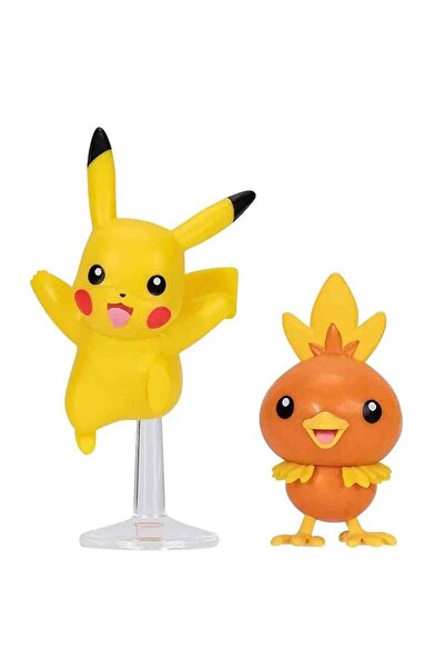 Sunman Pokemon Battle Figure Set of 2 Pok/Pkw3355 - Pikachu and Torchic