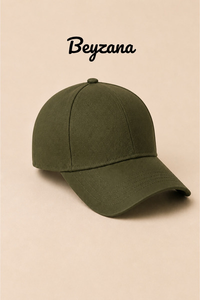 BEYZANA Haki Renk Unisex Şapka