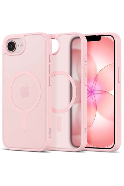 Tech-Protect Husă BasicMag MagSafe pentru iPhone 17e/16e Roz
