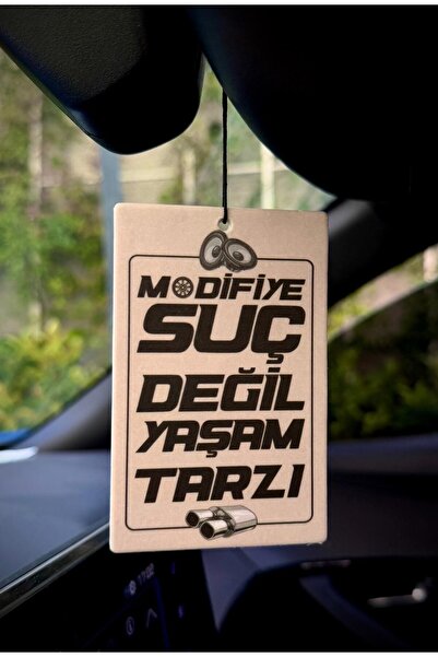 Duftpalm MODİFİYE SUÇ DEĞİL TASARIMLI ARAÇ KOKUSU VE OTO AKSESUARI